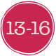 13-16 age decal
